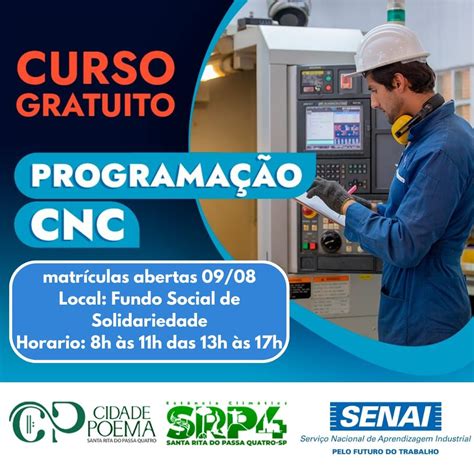 curso de usinagem cnc senai|Curso Programação e Operação de Centro de Usinagem 5 Eixos .